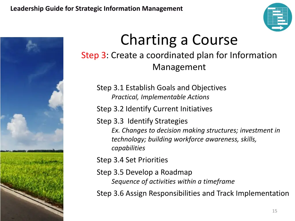 leadership guide for strategic information 14