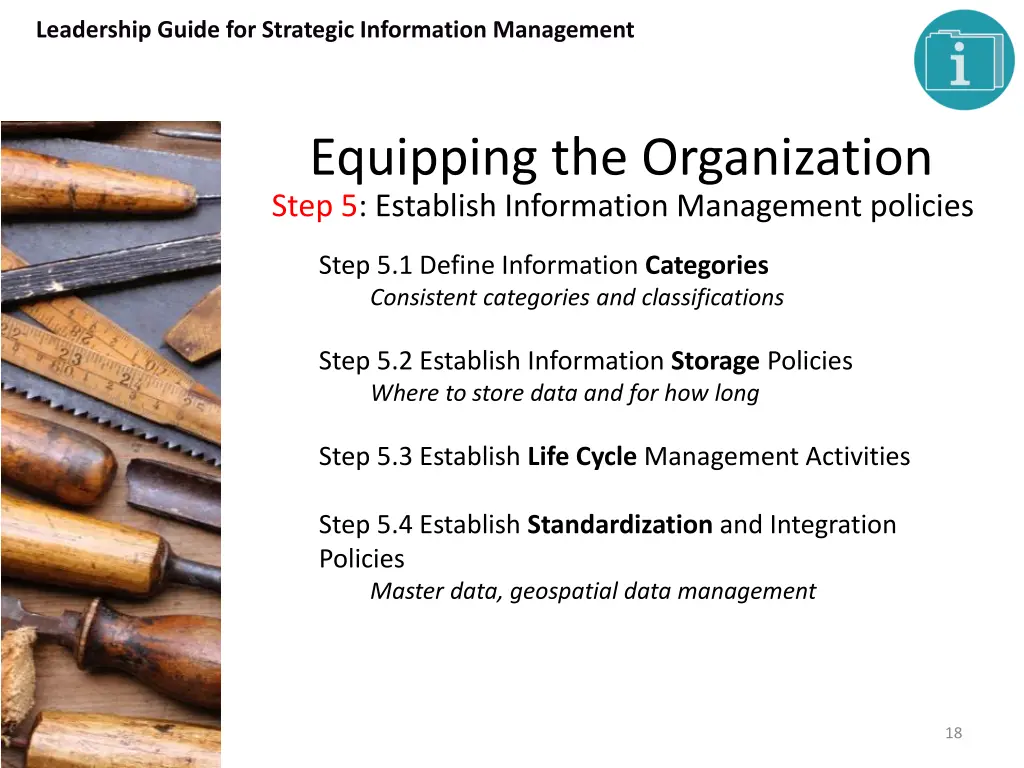 leadership guide for strategic information 17