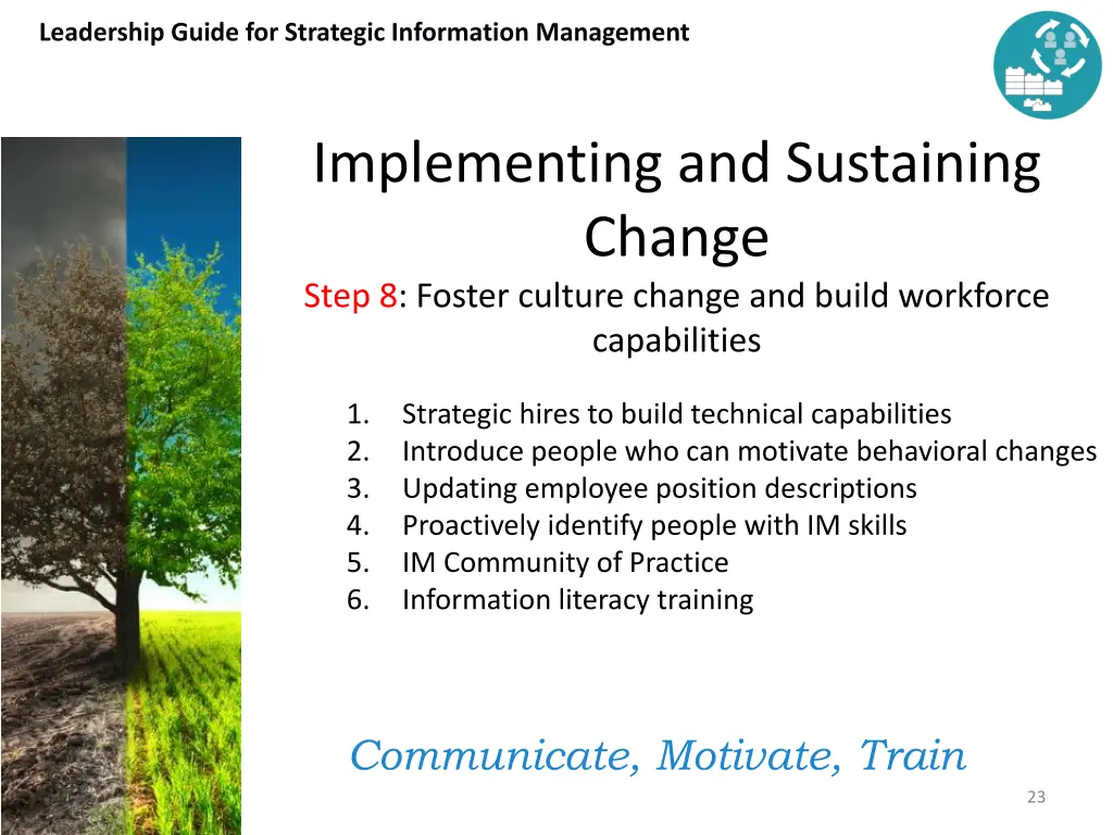 leadership guide for strategic information 22