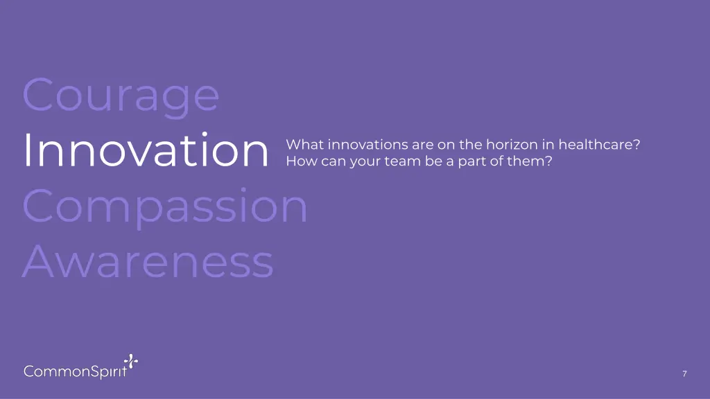 courage innovation compassion awareness 1