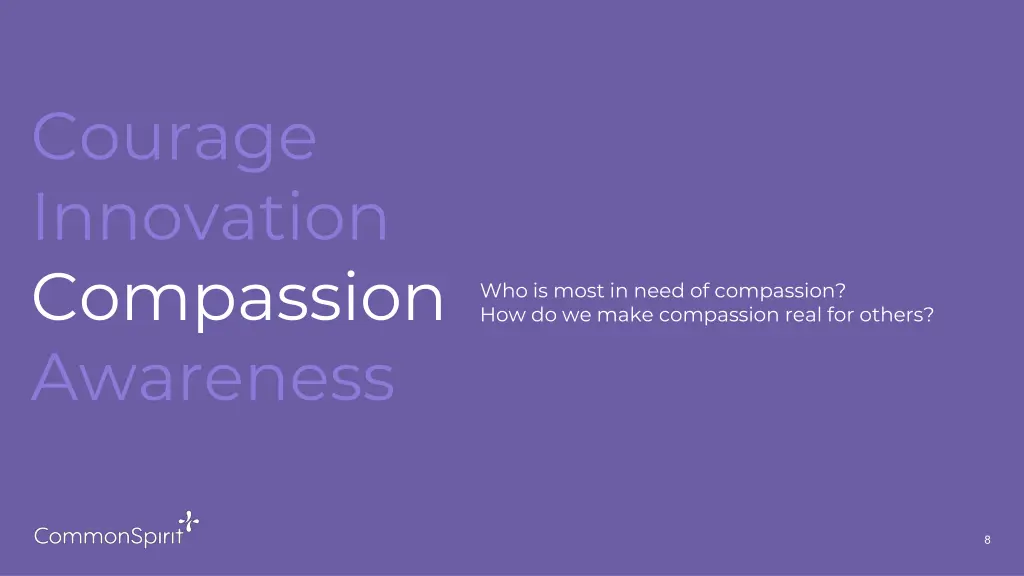 courage innovation compassion awareness 2