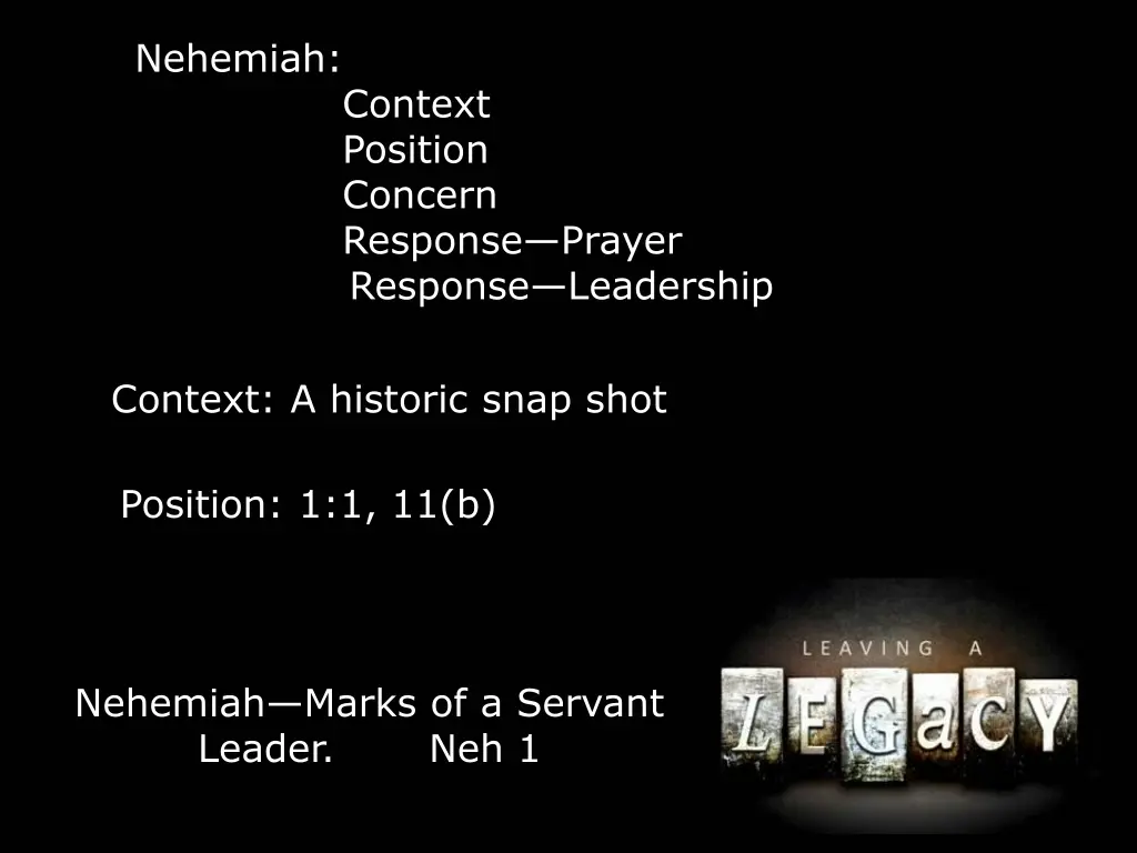 nehemiah