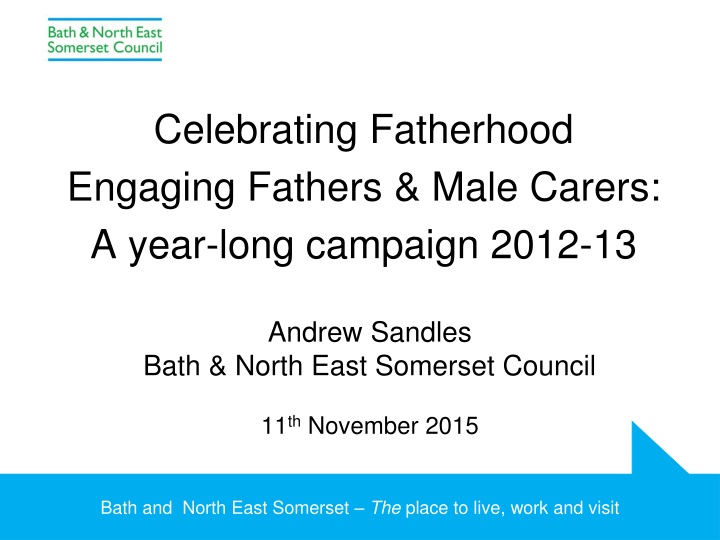 celebrating fatherhood engaging fathers male