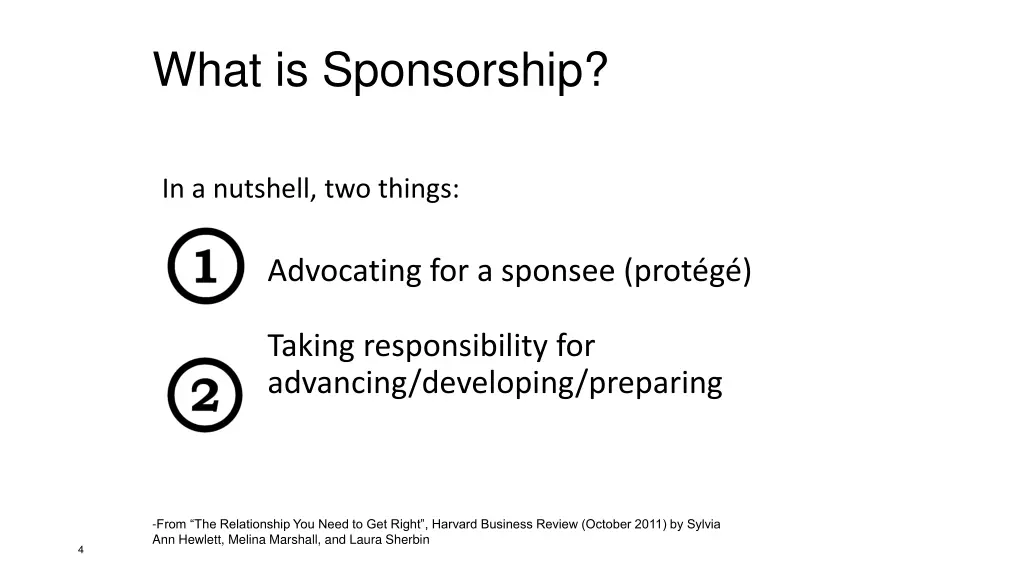 what is sponsorship