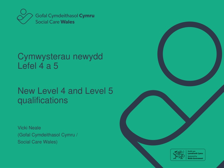 cymwysterau newydd lefel 4 a 5