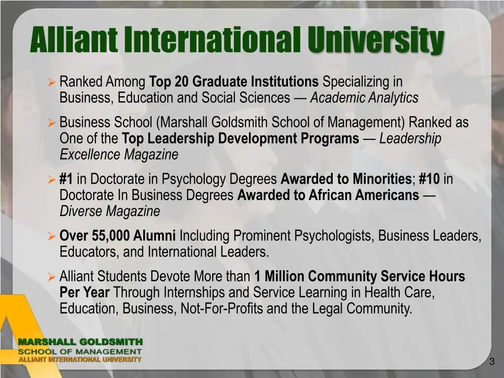 alliant international university