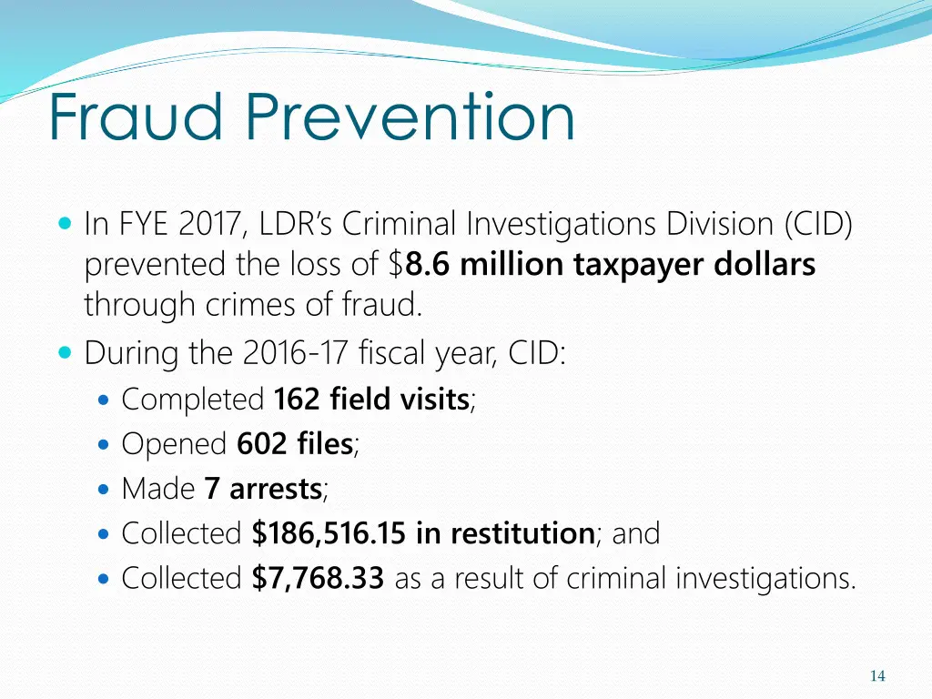 fraud prevention