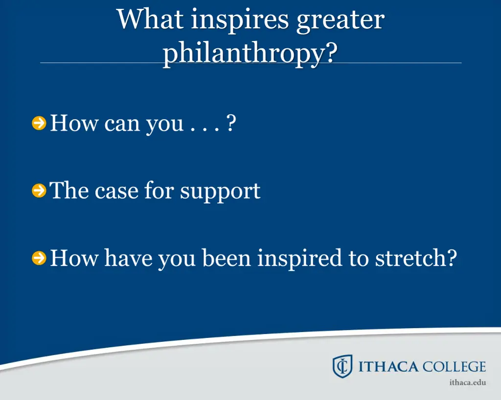 what inspires greater philanthropy 1