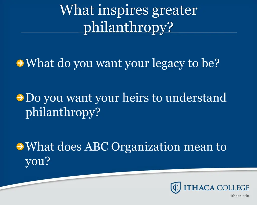 what inspires greater philanthropy