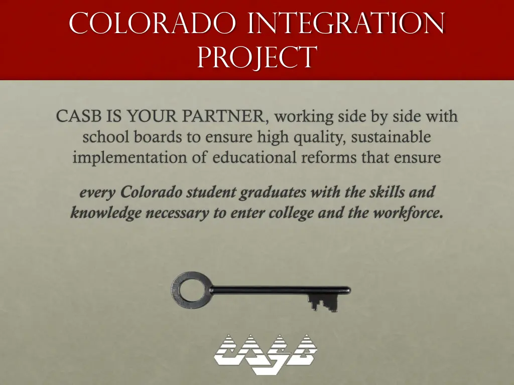 colorado integration project