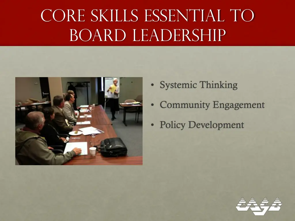 core skills essential to board leadership