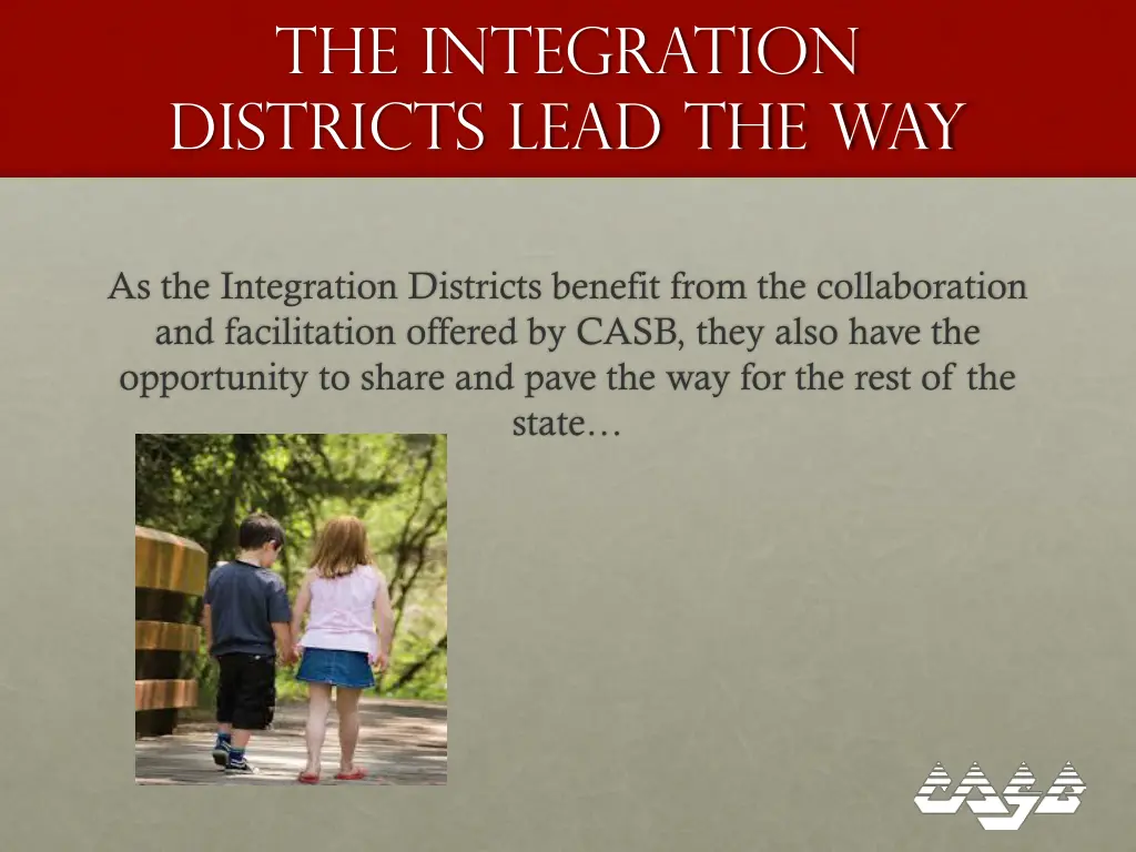 the integration districts lead the way