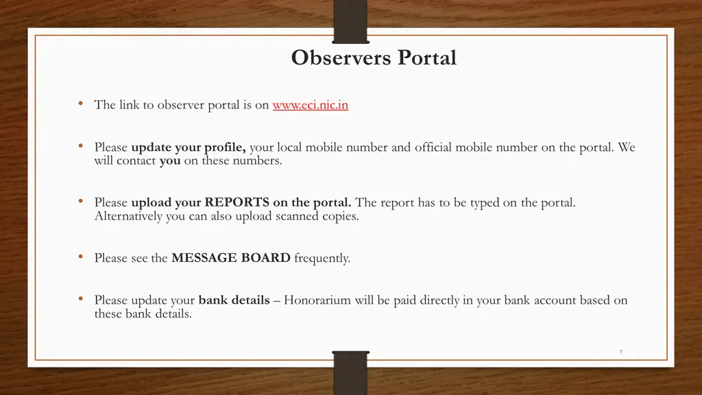 observers portal