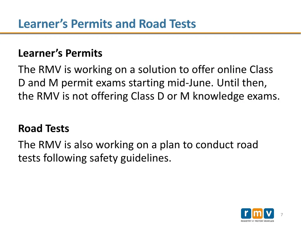 learner s permits and road tests