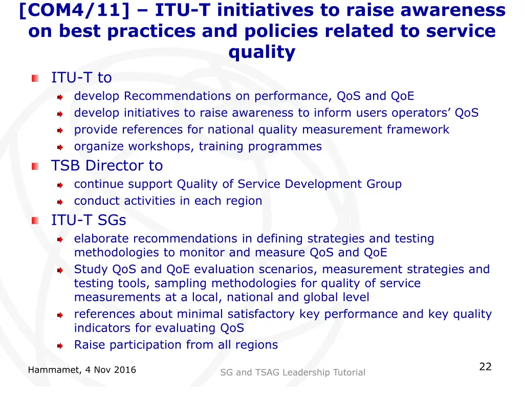 com4 11 itu t initiatives to raise awareness