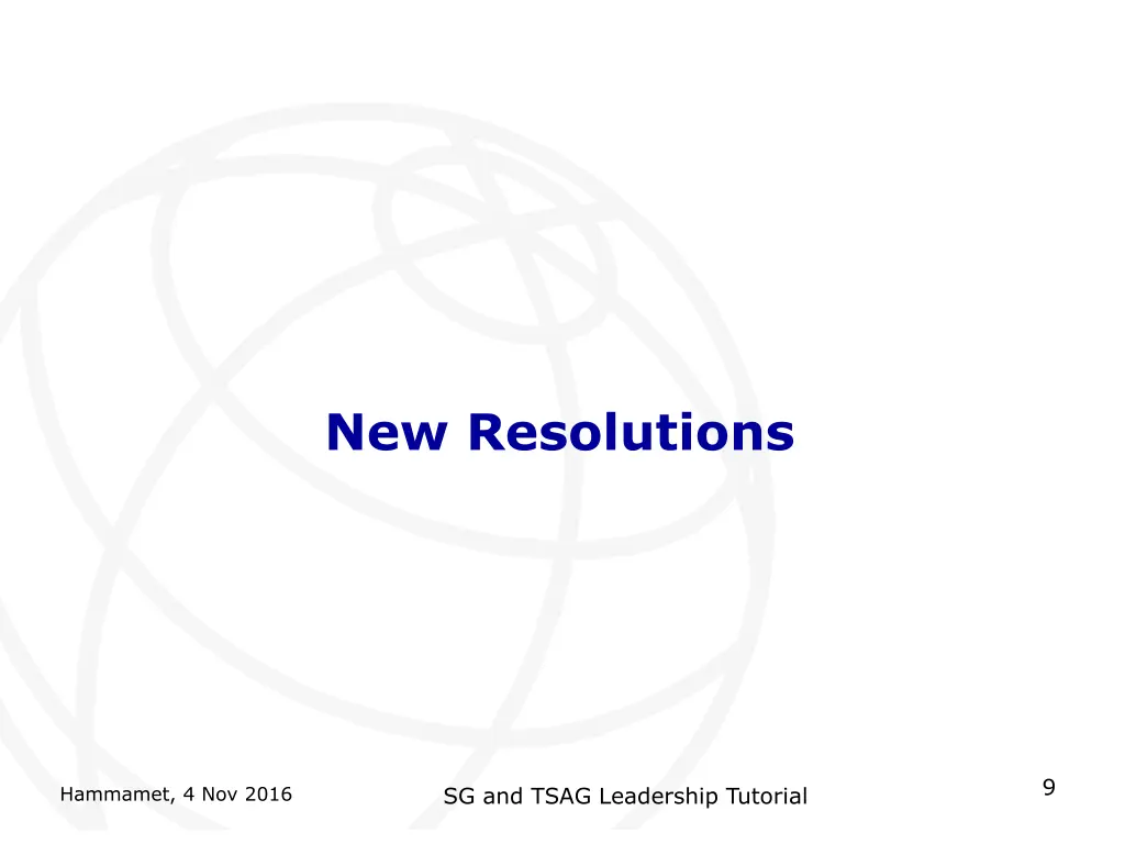 new resolutions 2