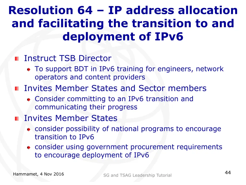 resolution 64 ip address allocation