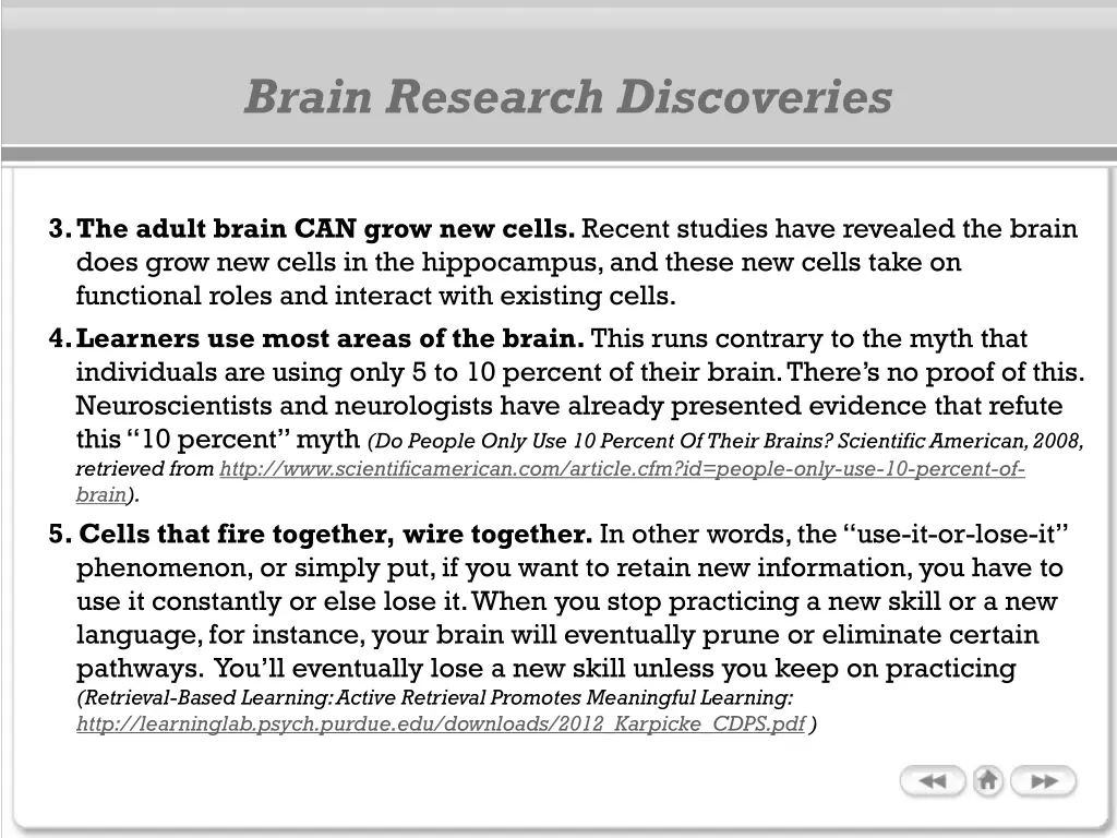 brain research discoveries 2