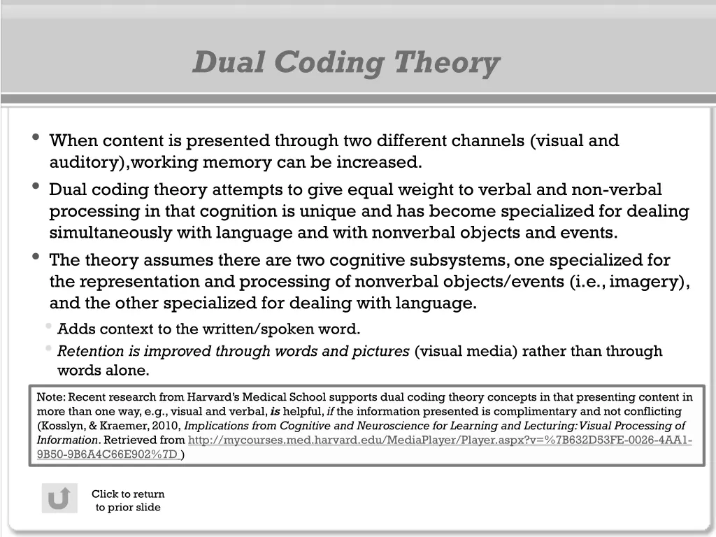 dual coding theory