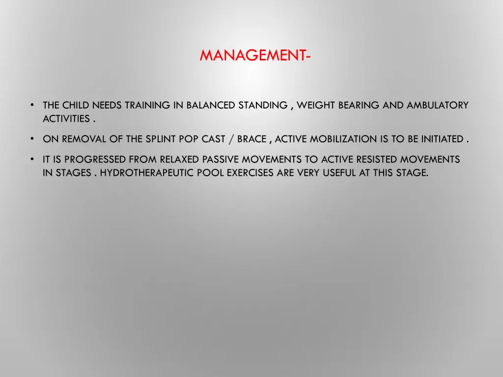 management