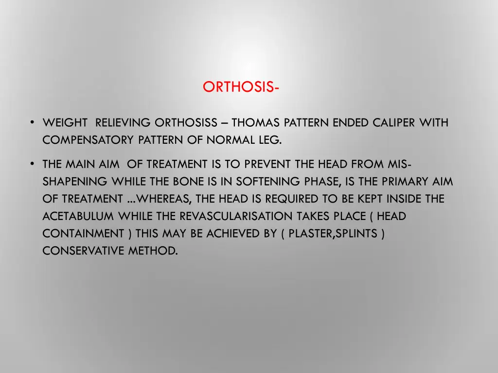 orthosis