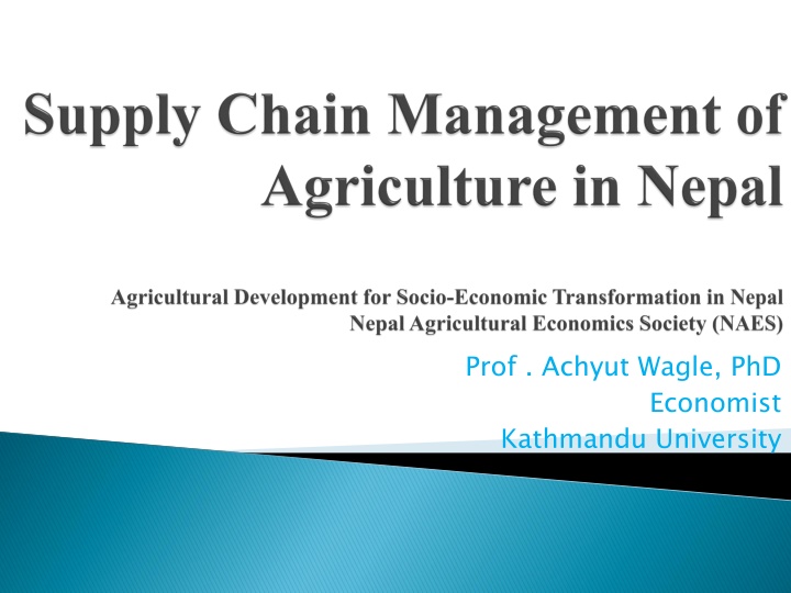 prof achyut wagle phd