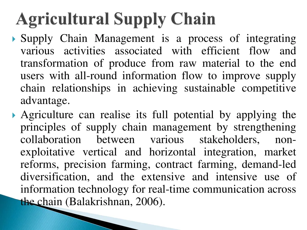 supply chain management is a process