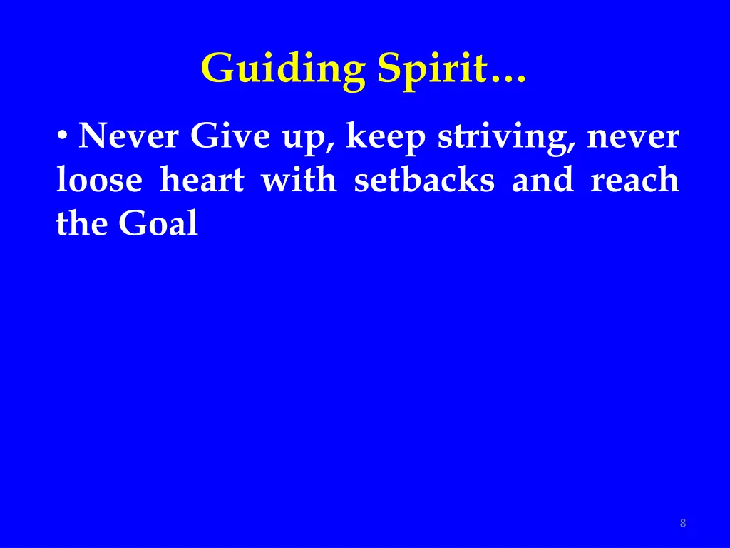 guiding spirit