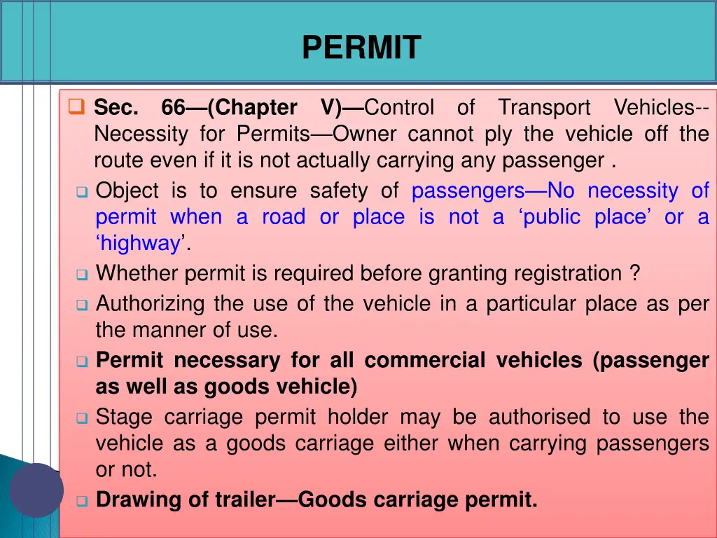 permit