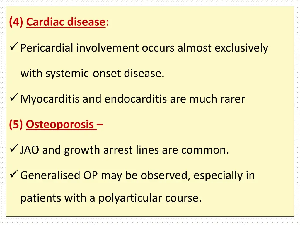 4 cardiac disease