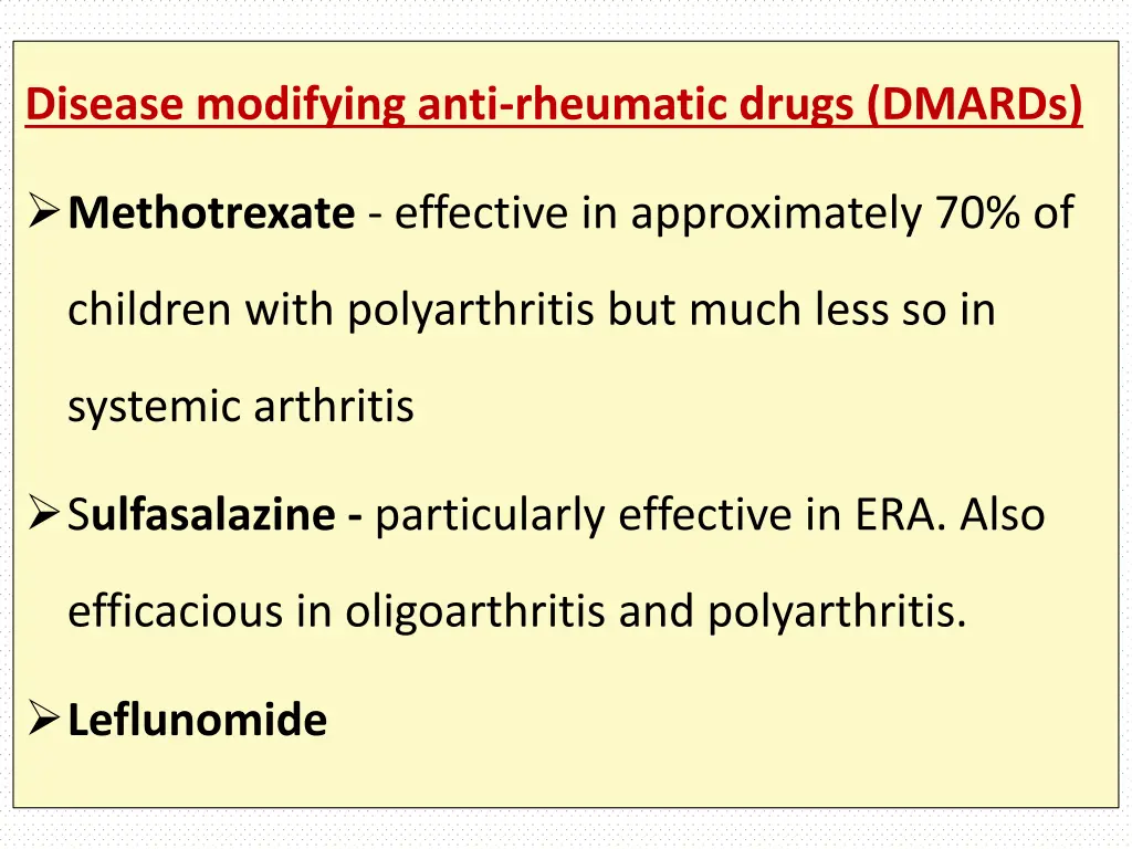 disease modifying anti rheumatic drugs dmards