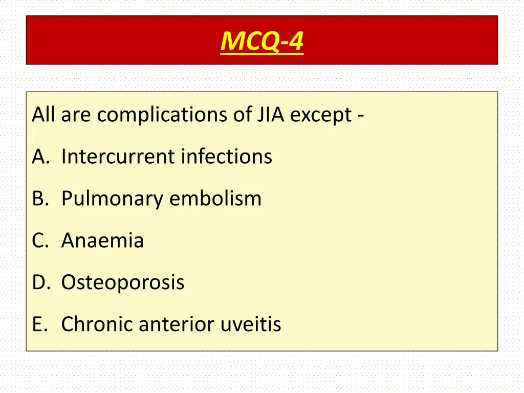 mcq 4