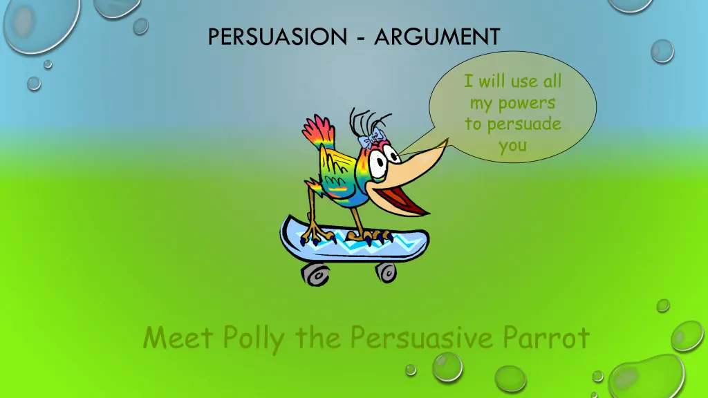 persuasion argument