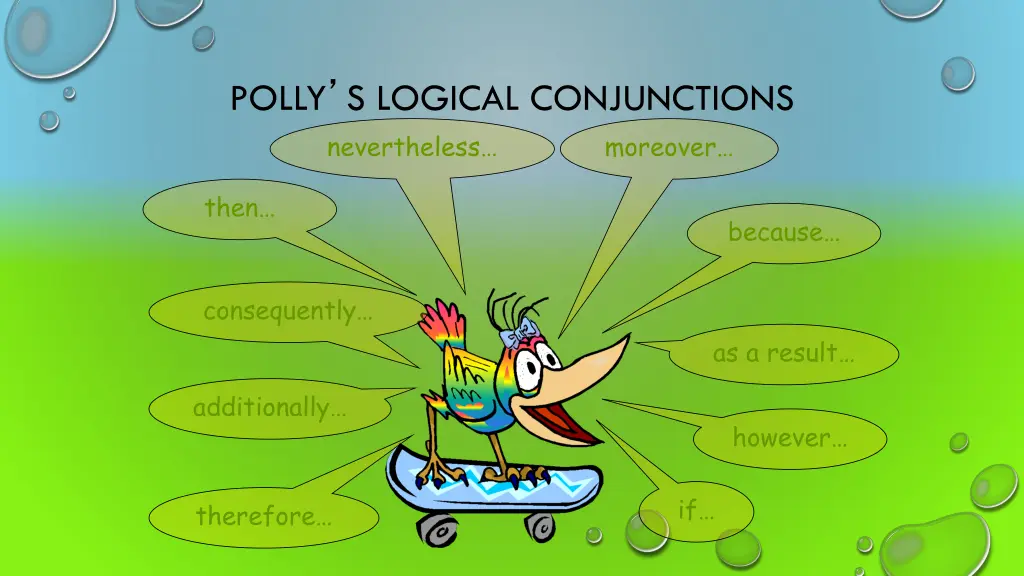 polly s logical conjunctions nevertheless