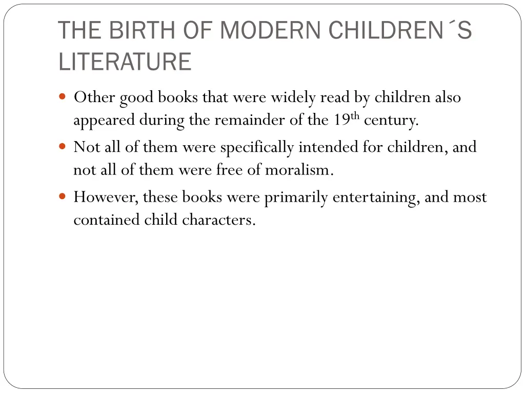 the birth of modern children s literature 5