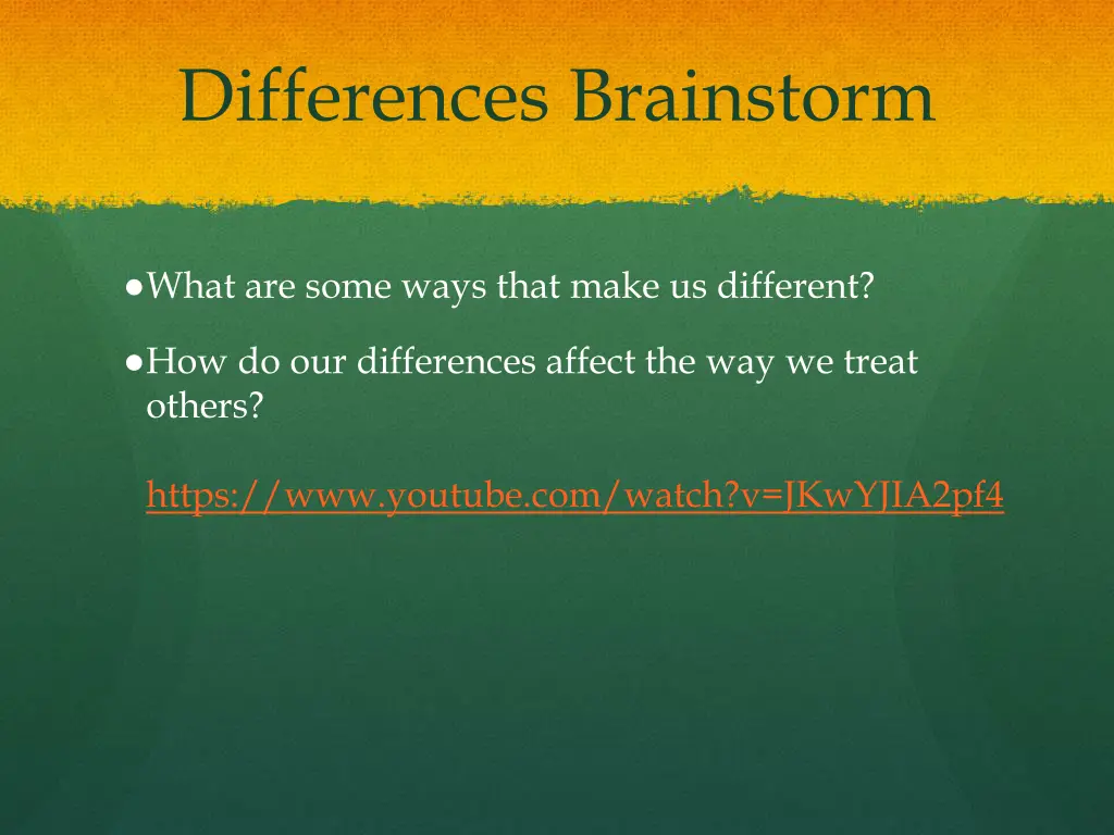 differences brainstorm