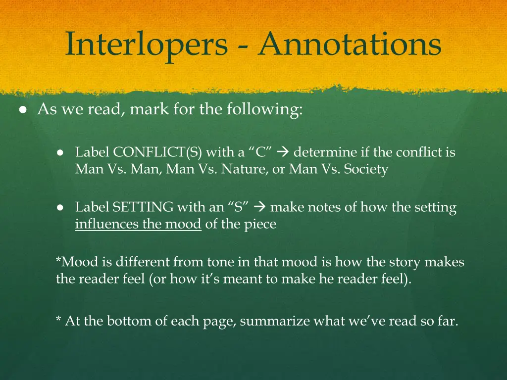 interlopers annotations