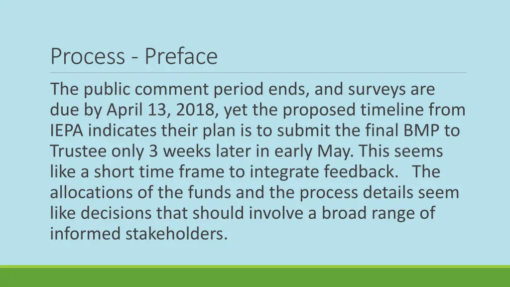 process preface