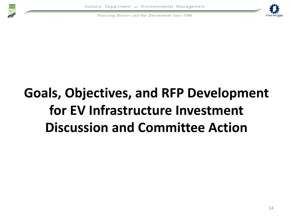 goals objectives and rfp development