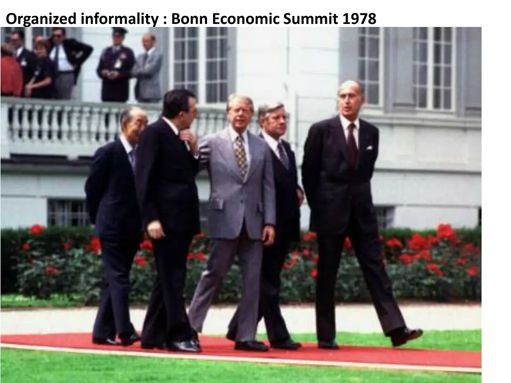 organized informality bonn economic summit 1978