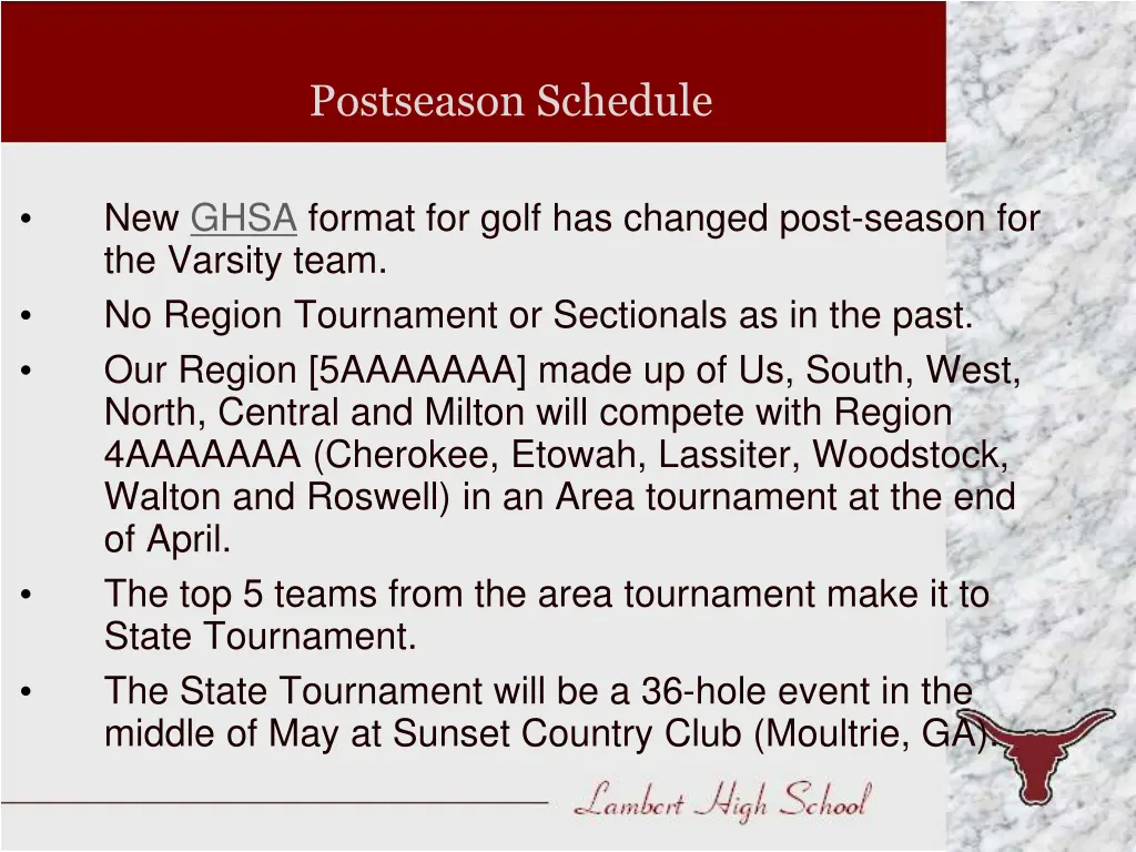 postseason schedule