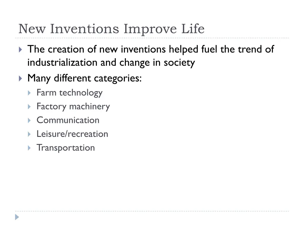 new inventions improve life