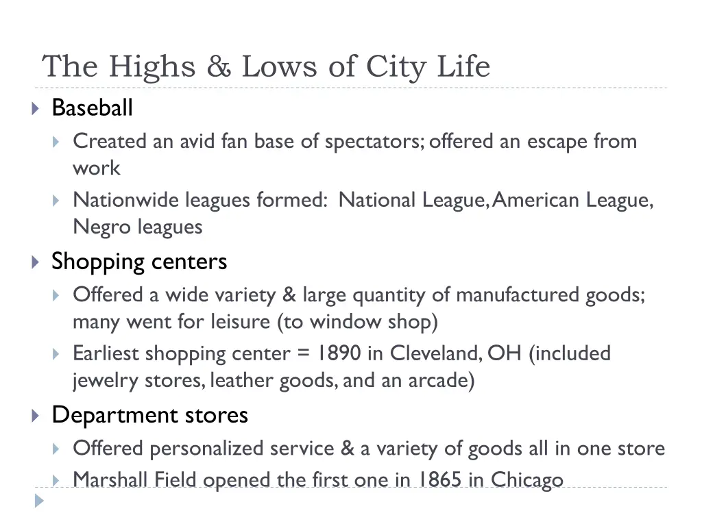 the highs lows of city life baseball created