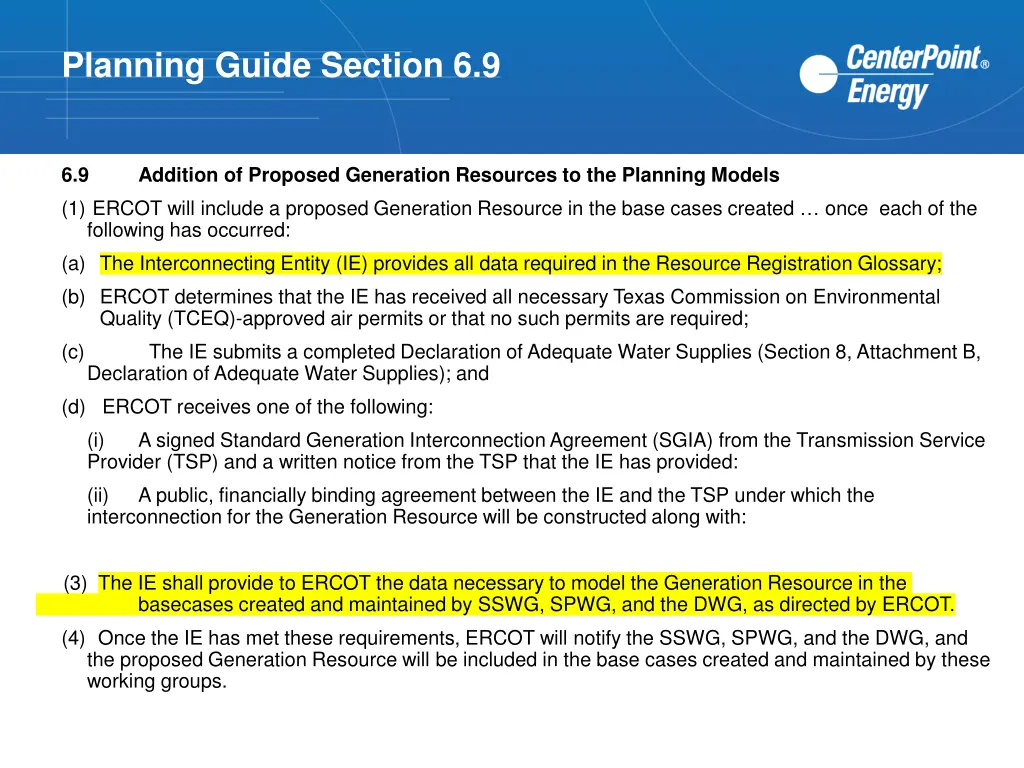 planning guide section 6 9