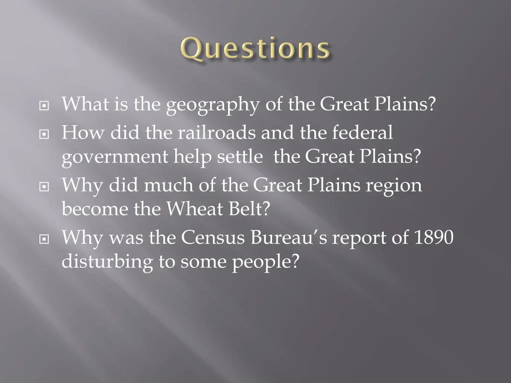 what is the geography of the great plains