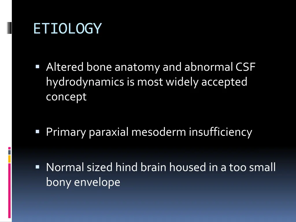 etiology