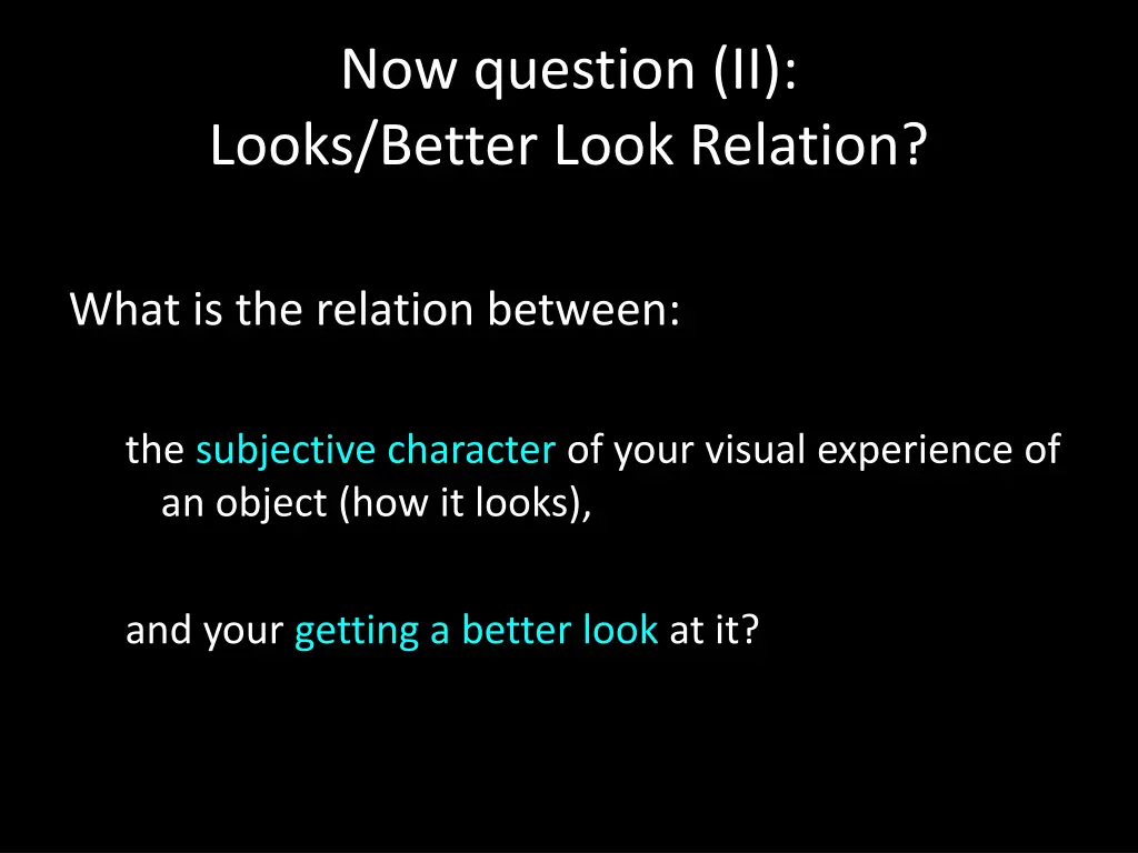 now question ii looks better look relation