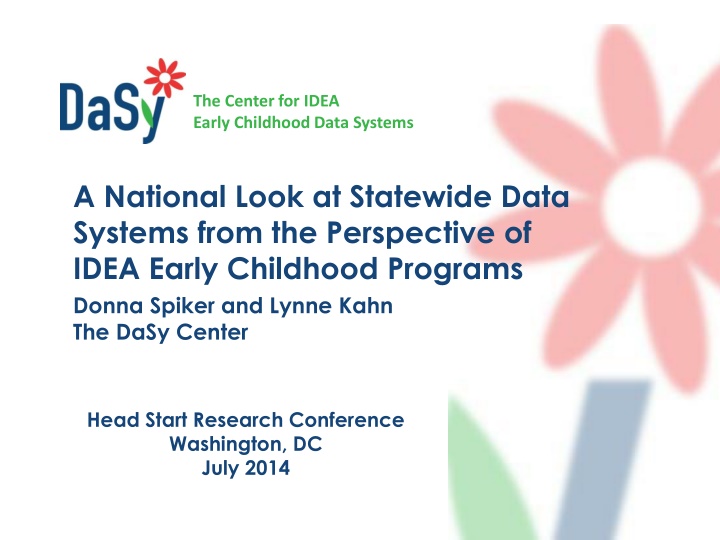 the center for idea early childhood data systems