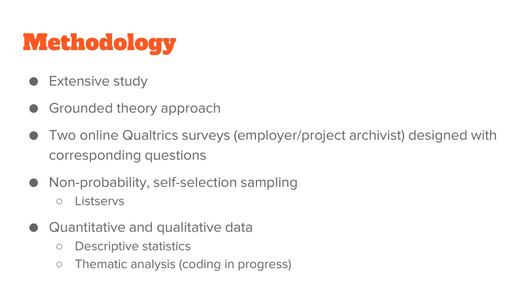 methodology