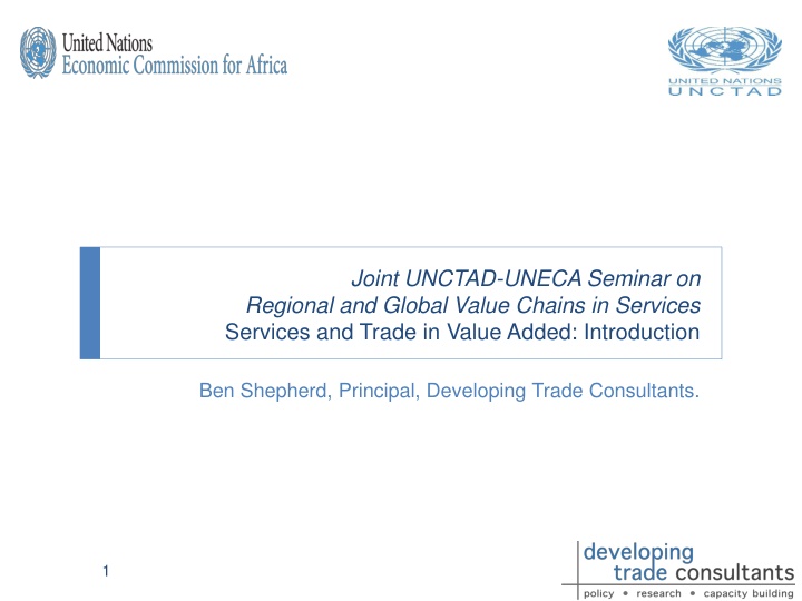 joint unctad uneca seminar on regional and global